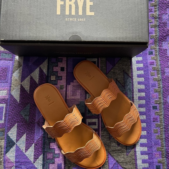 Frye Leather Sandals - Picture 4 of 6